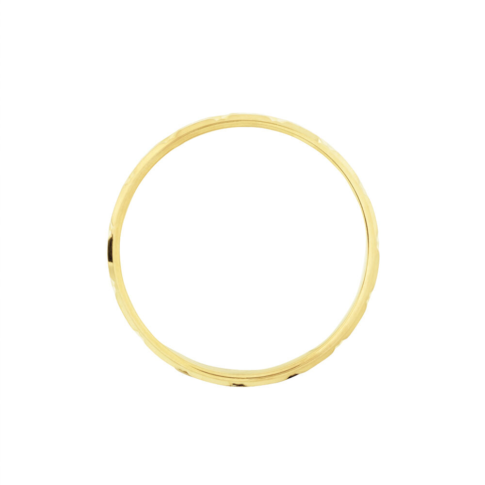 Alliance Marie-christine Or Jaune - Alliances personnalis&eacute;es Famille | Marc Orian