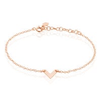 Bracelet Veroniica Argent Rose