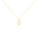 Collier Helin Or Jaune Perle De Culture Et Oxyde De Zirconium - Colliers avec pierres Femme | Marc Orian