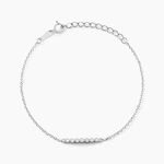 Bracelet Aryles Argent Blanc Oxyde De Zirconium - Bracelets fantaisie Femme | Marc Orian