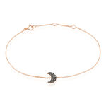 Bracelet Anne-marie Or Rose Diamant - Bracelets cha&icirc;nes Femme | Marc Orian