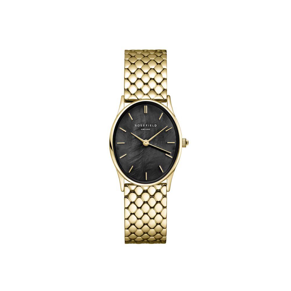Montre Rosefield Oval Noir - Montres &eacute;tanches Femme | Marc Orian