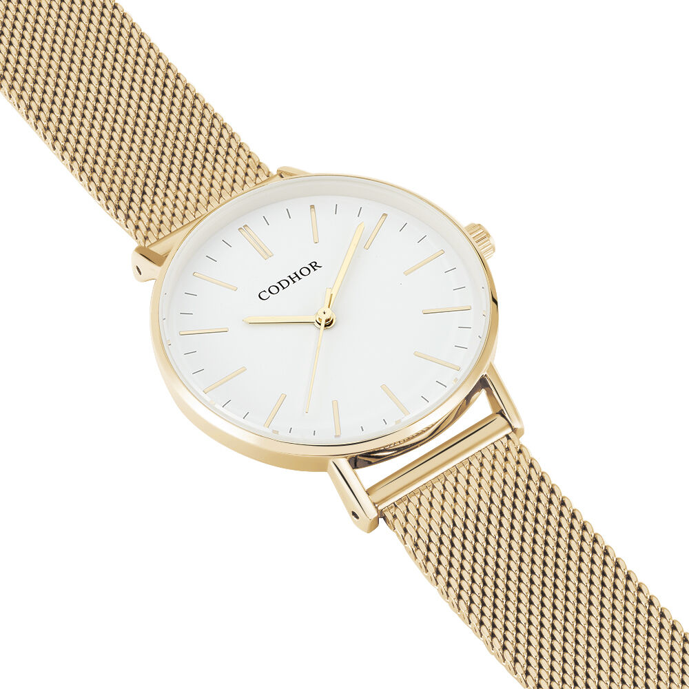 Montre Codhor Cindy Blanc - Montres &eacute;tanches Femme | Marc Orian
