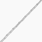 Bracelet Tounes Argent Blanc - Bracelets fantaisie Femme | Marc Orian