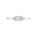 Bague Solitaire Or Blanc Neilina Diamants Synthétiques - Solitaires Femme | Marc Orian