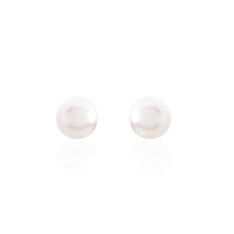 Boucles D'oreilles Puces Ursulina Or Jaune Perle De Culture - Clous d'oreilles Femme | Marc Orian