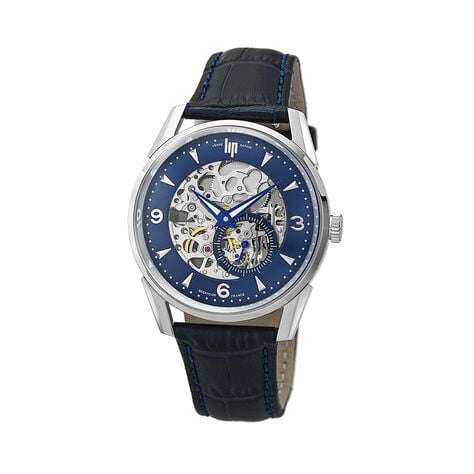 Montre Lip Himalaya Squelette Bleu - Montres automatiques Homme | Marc Orian