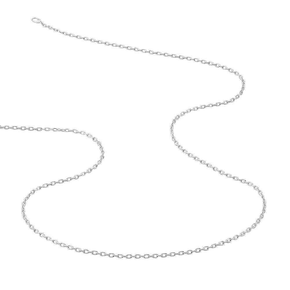 Chaîne Claudine Maille Forçat Argent Blanc - Colliers ras du cou Femme | Marc Orian