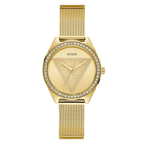 Montre Guess Tri Glitz Champagne - Montres &eacute;tanches Femme | Marc Orian