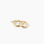 Cr&eacute;oles Verania Argent Dor&eacute; A L'Or 750/1000 - Cr&eacute;oles Femme | Marc Orian