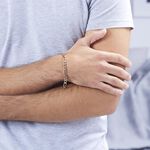 Bracelet Bixente Plaqu&eacute; Or Jaune - Bracelets mailles Femme | Marc Orian