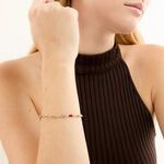 Bracelet Ilvaae Plaqu&eacute; Or Jaune Pierre De Synthese - Bracelets fantaisie Femme | Marc Orian