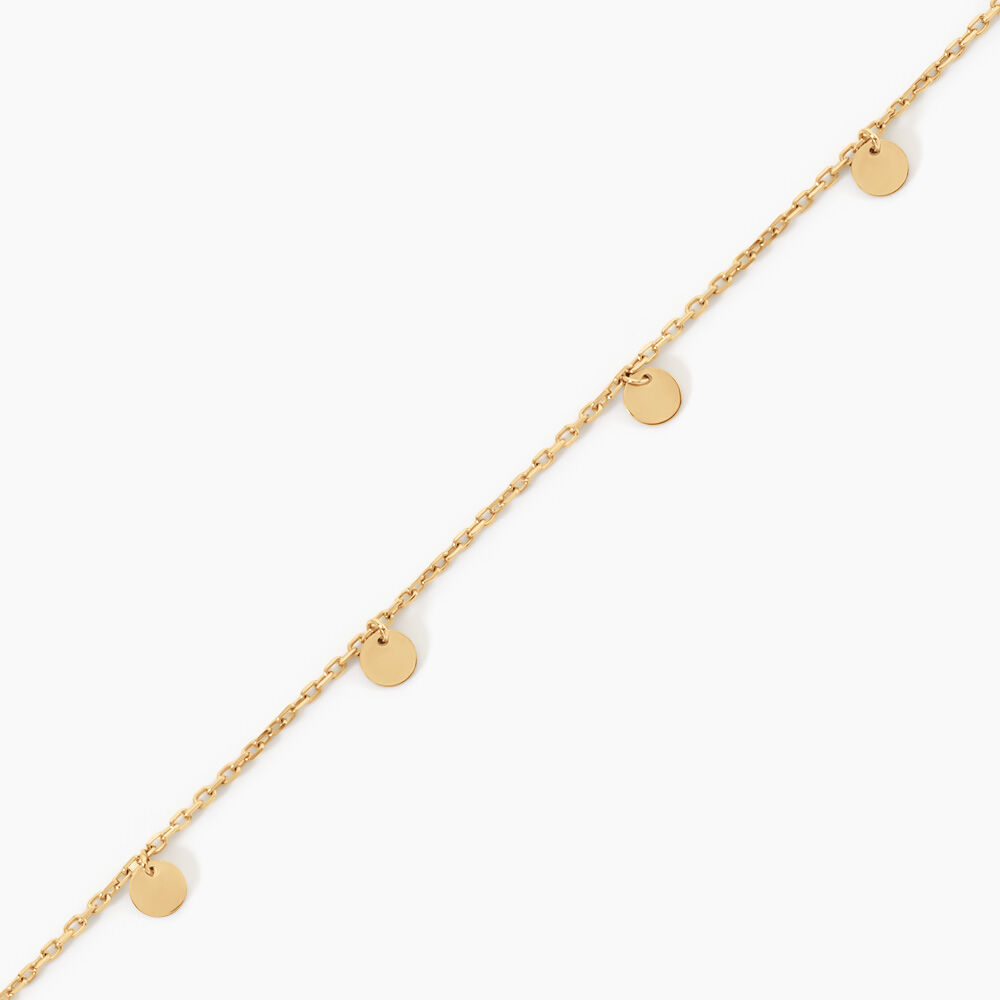 Bracelet Eleonora Argent Dor&eacute; A L'Or 750/1000 - Bracelets Medailles Femme | Marc Orian