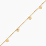 Bracelet Eleonora Argent Dor&eacute; A L'Or 750/1000 - Bracelets Medailles Femme | Marc Orian