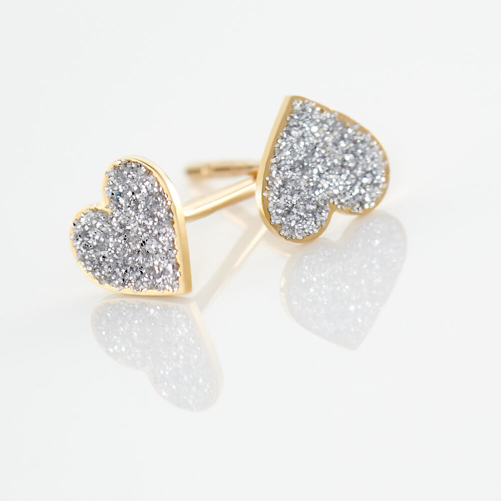 Boucles D'oreilles Puces Marta Or Jaune - Puces Femme | Marc Orian