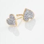 Boucles D'oreilles Puces Marta Or Jaune - Puces Femme | Marc Orian