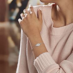 Bracelet Lendel Argent Oxydes De Zirconium - Bracelets chaînes Femme | Marc Orian