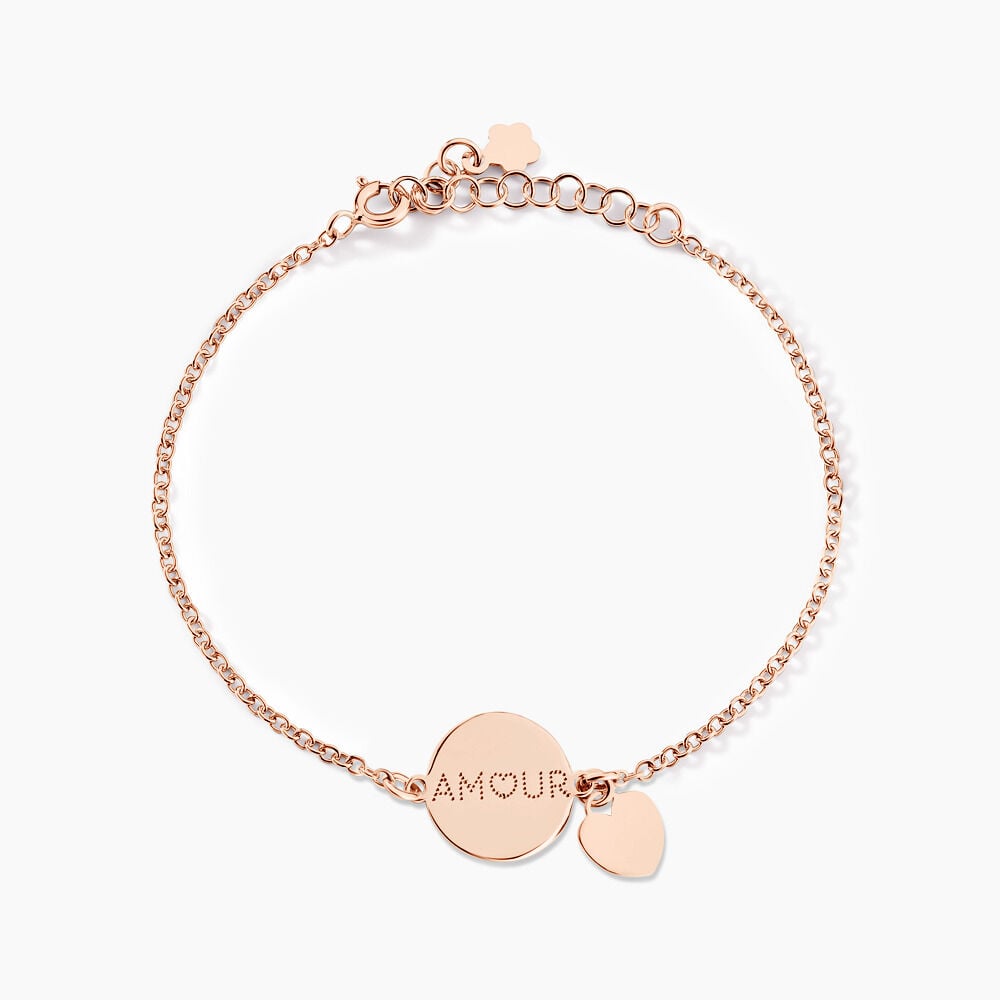 Bracelet Eternelle Argent Rose - Bracelets Medailles Femme | Marc Orian