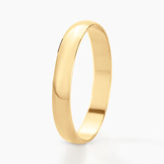 Alliance Meredithe Demi Jonc Classique Or Jaune - Alliances Famille | Marc Orian