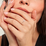 Bague Lipa Argent Blanc Oxyde De Zirconium - Bijoux fantaisie Femme | Marc Orian