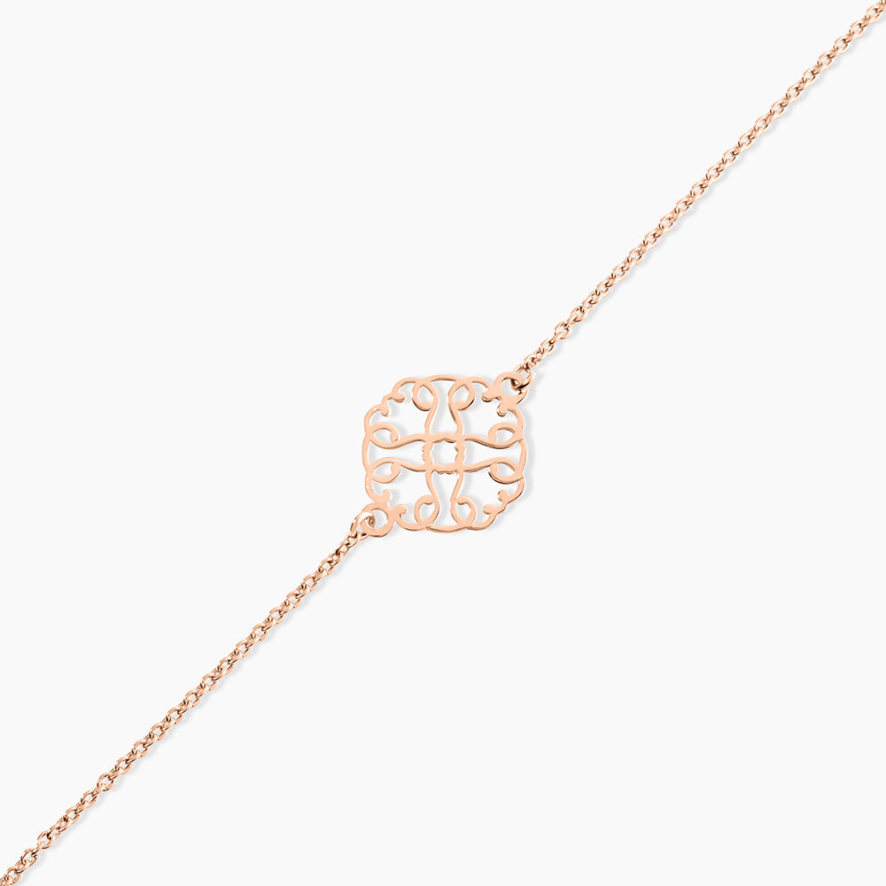 Bracelet Argent Rose Lev - Bracelets chaînes Femme | Marc Orian