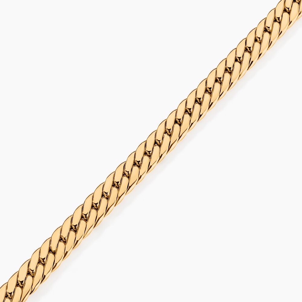 Bracelet Or Jaune Izel Maille Anglaise - Bracelets mailles Femme | Marc Orian