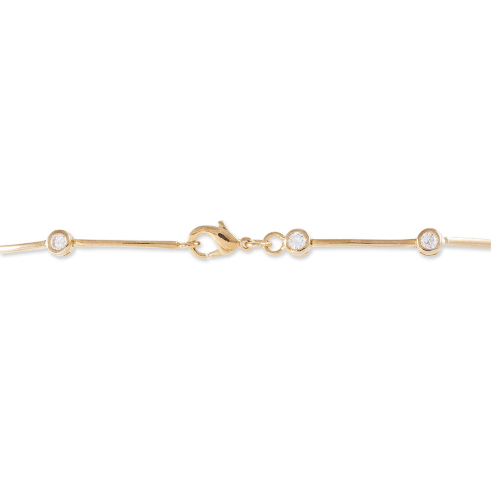 Bracelet Kaelig Plaqué Or Jaune Oxyde De Zirconium - Bracelets chaînes Femme | Marc Orian