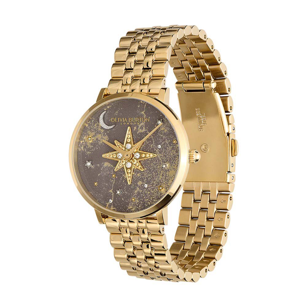 Montre Olivia Burton Celestial Nova Marron - Montres &eacute;tanches Femme | Marc Orian