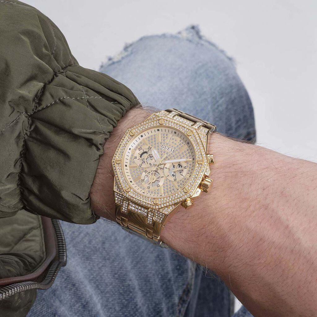 Montre Guess Momentum Doré - Montres Homme | Marc Orian