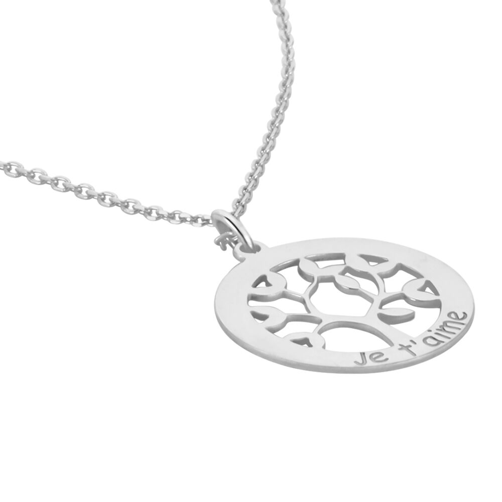 Collier Argent Blanc Vroon - Colliers Femme | Marc Orian