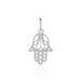 Pendentif Fatima Or Blanc - Pendentifs Famille | Marc Orian
