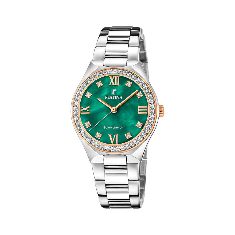 Montre Festina Solar Energy Vert - Montres classiques Femme | Marc Orian