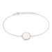 Bracelet Argent Blanc Amika Oxydes De Zirconium - Bracelets Medailles Femme | Marc Orian