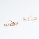 Creoles Or Rose Jacoba Oxydes - Cr&eacute;oles Femme | Marc Orian