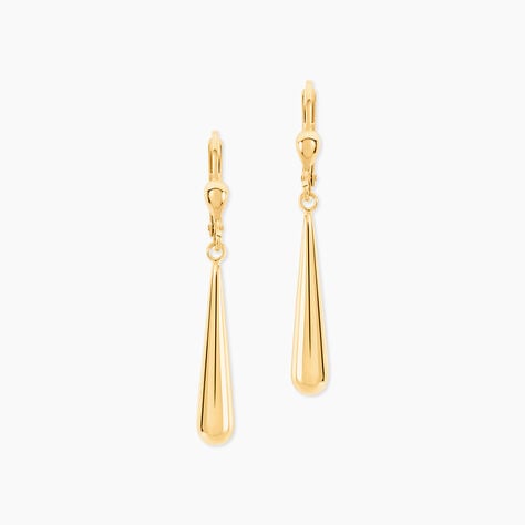 Boucles D'Oreilles Pendantes Botum Or Jaune - Pendantes Femme | Marc Orian