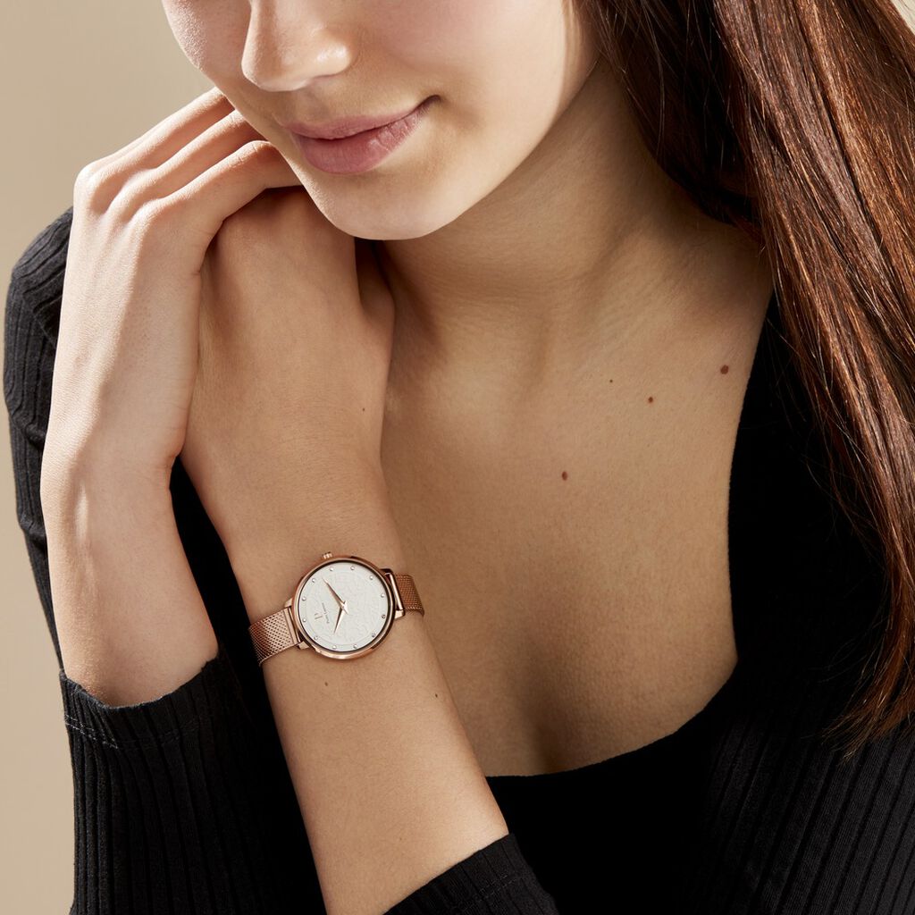 Montre Pierre Lannier Elegance Eolia Blanc - Montres Femme | Marc Orian