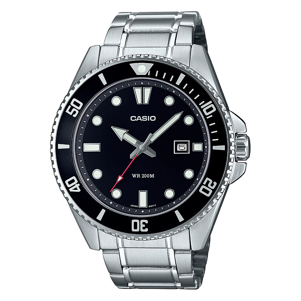 Montre Casio Collection Noir - Montres étanches Homme | Marc Orian