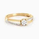 Bague Josane Or Jaune Diamant - Parures de mariage Femme | Marc Orian