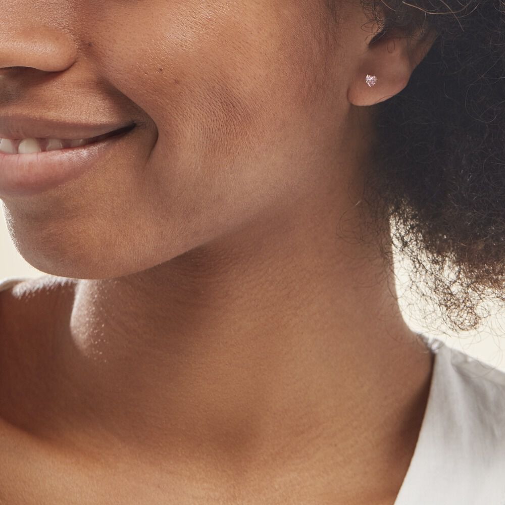 Boucles D'oreilles Puces Daria Or Jaune Oxyde - Puces Femme | Marc Orian