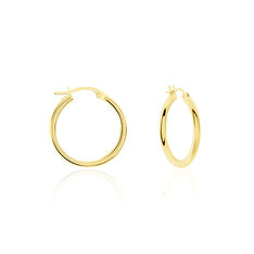 Créoles Verania Or Jaune - Boucles d'oreilles Créoles Femme | Marc Orian