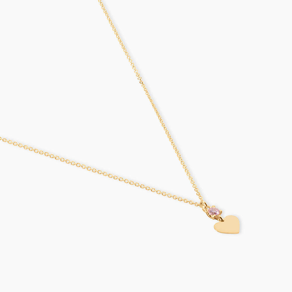 Collier Or Jaune Marie Lou Oxyde De Zirconium - Colliers avec pierres Enfant | Marc Orian