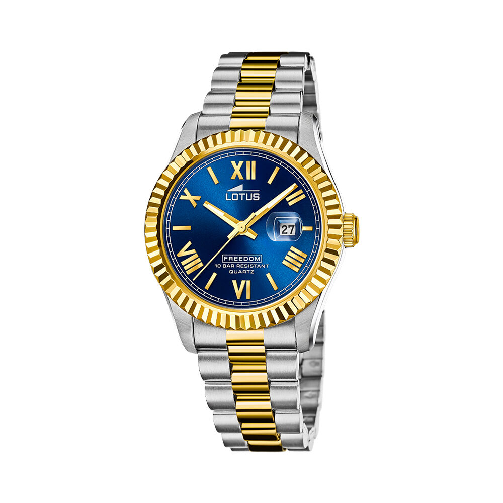 Montre Lotus Freedom 42 Bleu - Montres &eacute;tanches Homme | Marc Orian