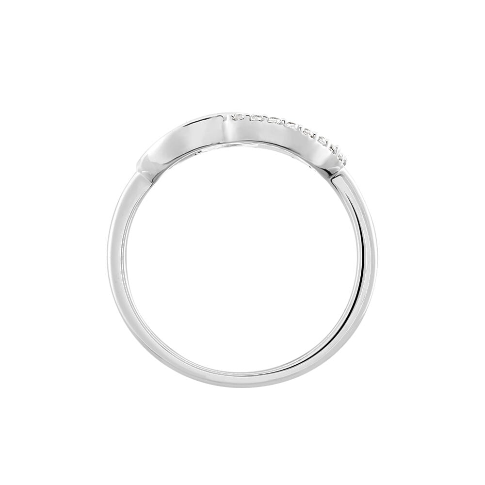 Bague Isabel Argent Blanc Oxyde De Zirconium - Bagues avec pierre Femme | Marc Orian