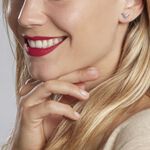 Boucles D'oreilles Puces Veroniica Argent Blanc - Puces Femme | Marc Orian