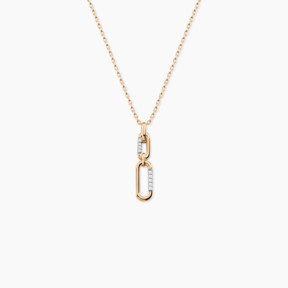 Collier Plaqu&eacute; Or Mietta Oxydes De Zirconium - Colliers avec pierres Femme | Marc Orian