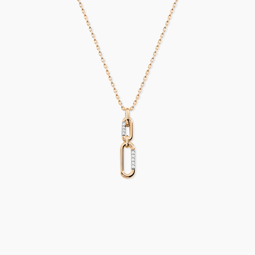 Collier Plaqu&eacute; Or Mietta Oxydes De Zirconium - Colliers avec pierres Femme | Marc Orian