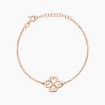 Bracelet Delmira Argent Rose - Bracelets fantaisie Femme | Marc Orian