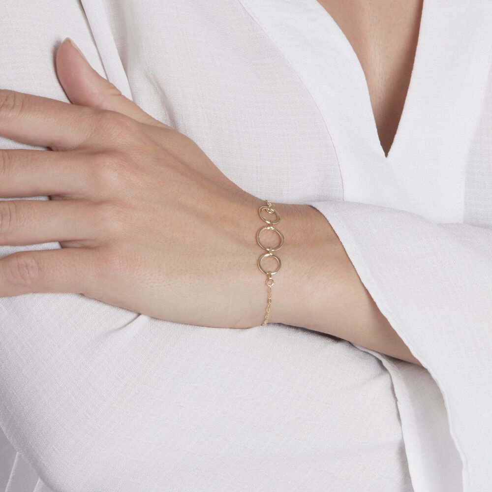 Bracelet Isabella Or Jaune - Bracelets chaînes Femme | Marc Orian