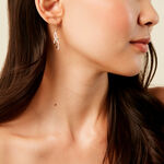 Boucles D'Oreilles Pendantes Sumati Or Jaune Oxyde De Zirconium - Pendantes Femme | Marc Orian