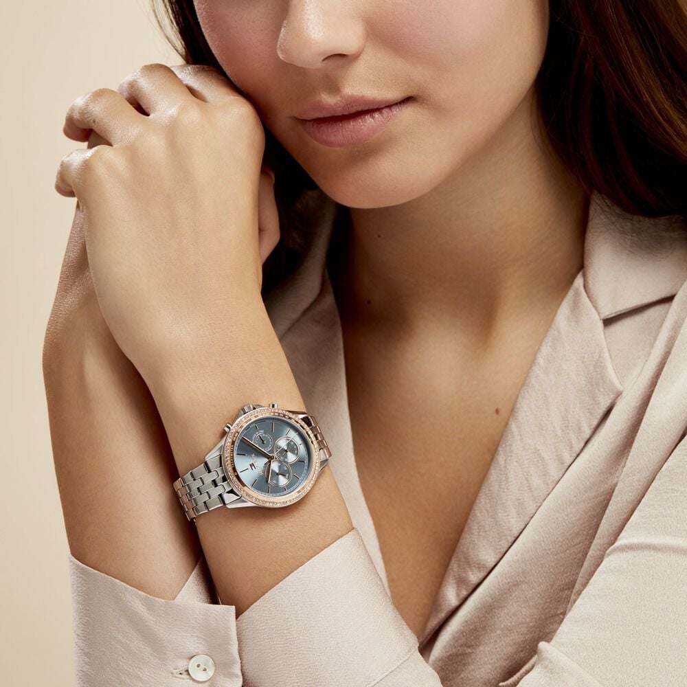 Montre Tommy Hilfiger Ari Bleu - Montres classiques Femme | Marc Orian